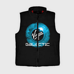 Женский жилет Virgin Galactic Вирджин Галактик, цвет: 3D-красный