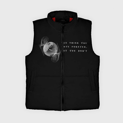 Женский жилет Вечность / 3D-Красный – фото 1