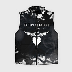 Женский жилет BON JOVI БОН ДЖОВИ, цвет: 3D-светло-серый