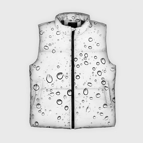 Женский жилет Утренний дождь / 3D-Черный – фото 1