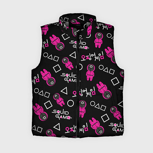 Женский жилет Игра в кальмара: Паттерн / 3D-Светло-серый – фото 1