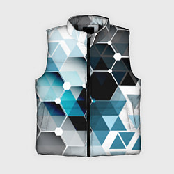 Женский жилет Абстракция FLO, цвет: 3D-черный