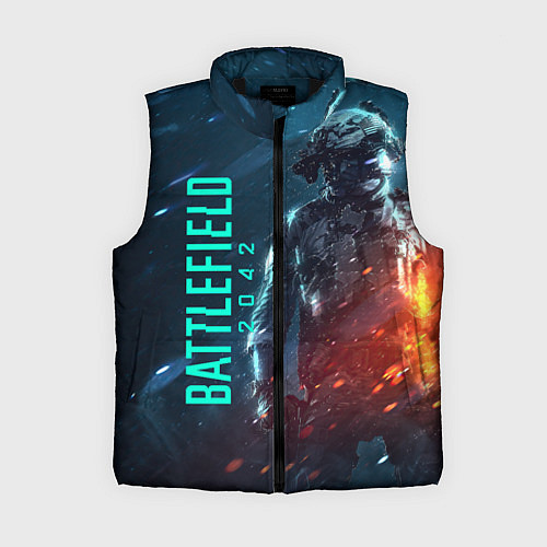 Женский жилет BATTLEFIELD 2042 SOLDIER WARS / 3D-Черный – фото 1