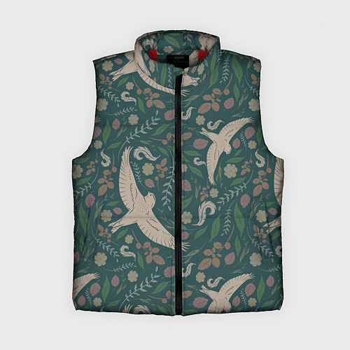 Женский жилет Ласточкина политра / 3D-Красный – фото 1