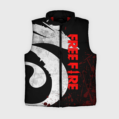 Женский жилет GARENA FREE FIRE, ЛОГО ИГРЫ ДРАКОН / 3D-Красный – фото 1