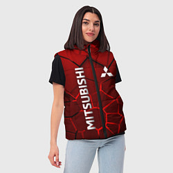 Женский жилет Митсубиси 3D плиты, цвет: 3D-светло-серый — фото 2