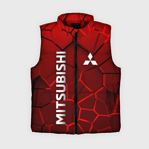 Женский жилет Митсубиси 3D плиты / 3D-Черный – фото 1