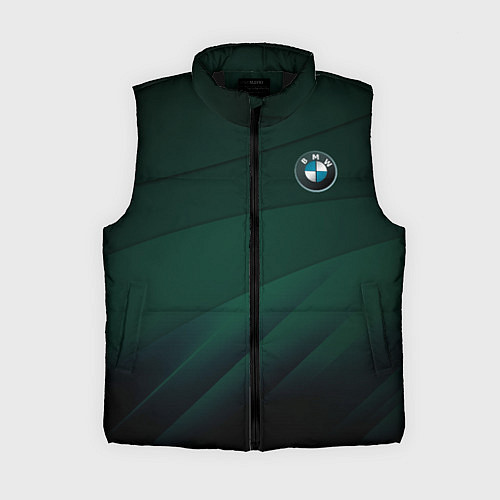 Женский жилет GREEN BMW / 3D-Черный – фото 1