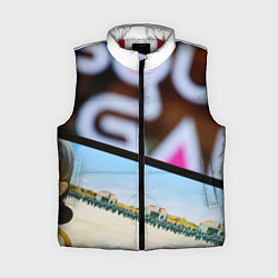 Женский жилет Сериал Игра в Кальмара, цвет: 3D-красный