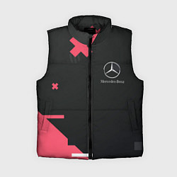 Женский жилет Мерседес Mersedes, цвет: 3D-черный