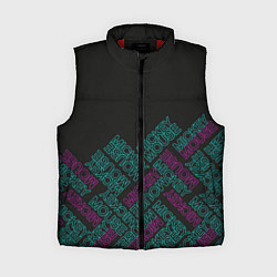 Женский жилет Text Mickey, цвет: 3D-красный