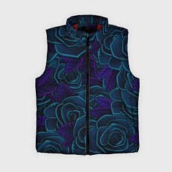 Женский жилет Пепельная Роза, цвет: 3D-красный