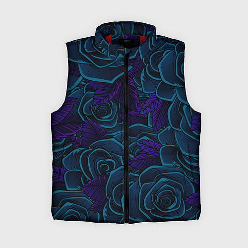 Женский жилет Пепельная Роза / 3D-Красный – фото 1