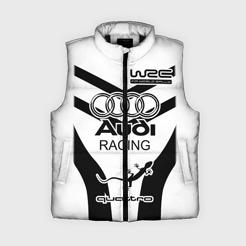 Женский жилет Audi Quattro / 3D-Черный – фото 1