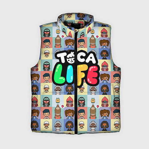 Женский жилет Toca Life / 3D-Черный – фото 1