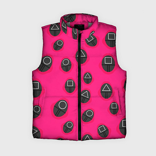 Женский жилет Игра в кальмара TКК / 3D-Светло-серый – фото 1