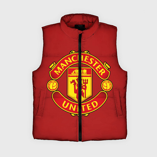 Женский жилет Manchester United F C / 3D-Красный – фото 1