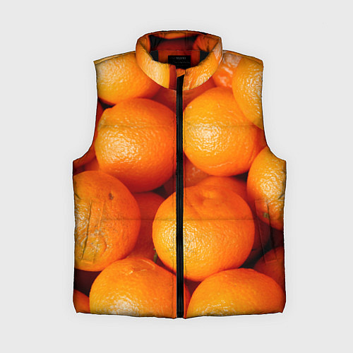 Женский жилет Мандаринчик чик / 3D-Черный – фото 1