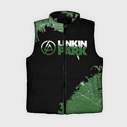 Женский жилет Линкин Парк в стиле Гранж Linkin Park, цвет: 3D-светло-серый