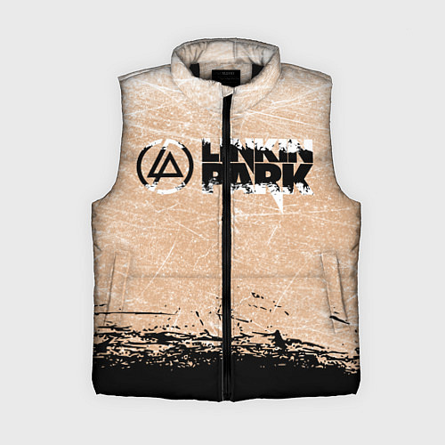 Женский жилет Linkin Park Рок Группа Линкин Парк / 3D-Черный – фото 1