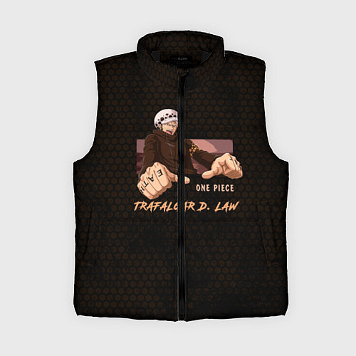 Женский жилет Трафальгар Ло Ван пис / 3D-Черный – фото 1