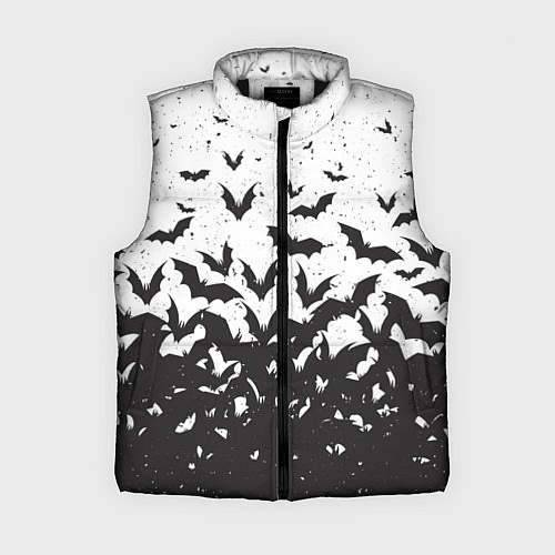 Женский жилет Летучие кровососы / 3D-Черный – фото 1