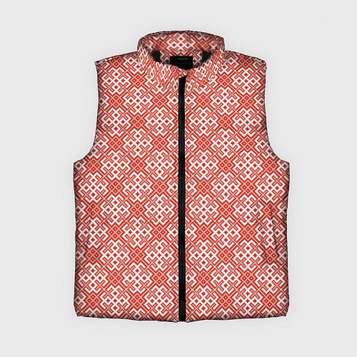 Женский жилет Славянская Обережная Вышивка / 3D-Черный – фото 1