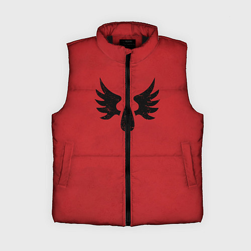 Женский жилет Кровавые ангелы цвет легиона 9 / 3D-Черный – фото 1
