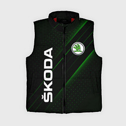 Женский жилет SKODA, ШКОДА, цвет: 3D-красный