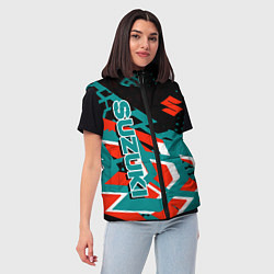 Женский жилет Suzuki Судзуки, цвет: 3D-черный — фото 2