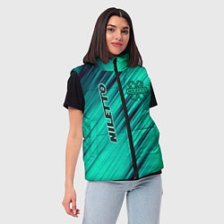 Женский жилет Нилетто Niletto лого, цвет: 3D-красный — фото 2