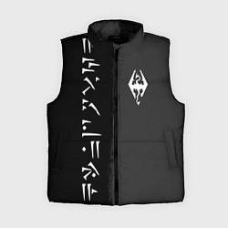 Женский жилет THE ELDER SCROLLS SKYRIM FUS RO DAH, цвет: 3D-черный