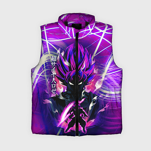 Женский жилет Гоку Блек Anime Dragon Ball Super Saiyan / 3D-Черный – фото 1