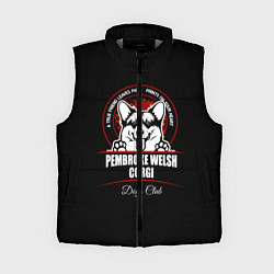 Женский жилет Вельш-Корги Пемброк Corgi, цвет: 3D-светло-серый