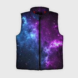 Женский жилет NEON GALAXY НЕОНОВЫЙ КОСМОС, цвет: 3D-красный