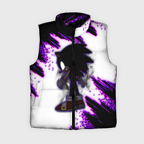 Женский жилет SONIC DARK СОНИК / 3D-Черный – фото 1