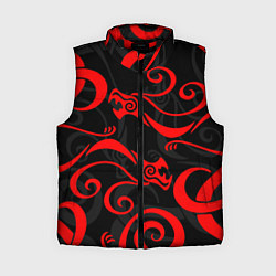 Женский жилет ДРАКОН ДРАКЕНА ТОКИЙСИКИЕ МСТИТЕЛИ, цвет: 3D-черный