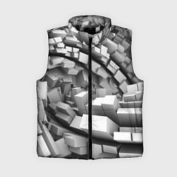 Женский жилет Геометрическая объёмная абстракция