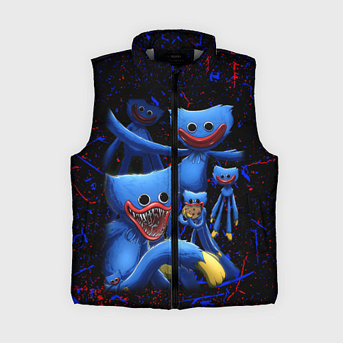 Женский жилет Huggy Wuggy: Players / 3D-Светло-серый – фото 1