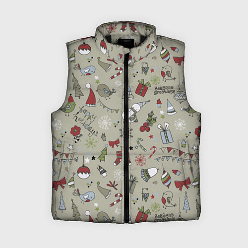 Женский жилет Винтажный 2022 / 3D-Черный – фото 1