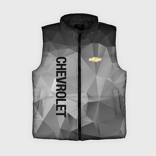 Женский жилет Chevrolet Geometry / 3D-Черный – фото 1