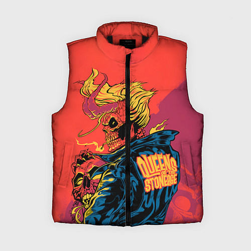 Женский жилет Queen of the stone age Devil / 3D-Черный – фото 1