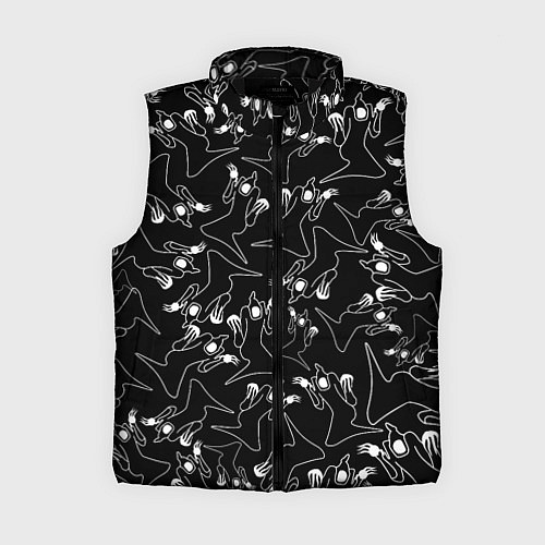 Женский жилет KIZARU HAUNTED FAMILY ПАТТЕРН / 3D-Черный – фото 1