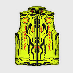 Женский жилет Cyberpunk 2077 YELLOW