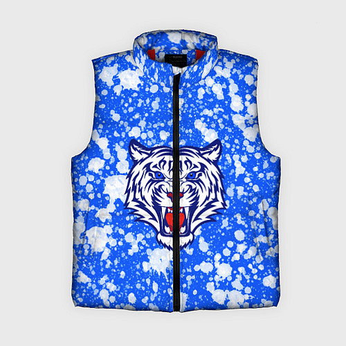 Женский жилет БЕЛЫЙ ТИГР 2022 / 3D-Красный – фото 1
