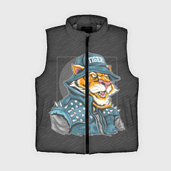 Женский жилет Крутой тигр cool tiger