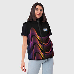 Женский жилет BMW world exhibition 2021, цвет: 3D-черный — фото 2