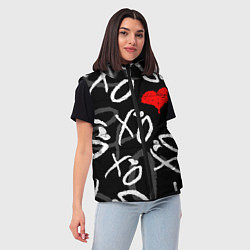 Женский жилет The Weeknd - XO, цвет: 3D-черный — фото 2