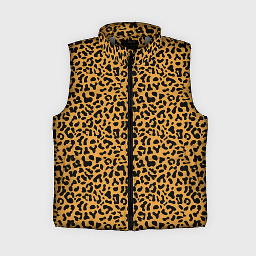 Женский жилет Леопард Leopard / 3D-Светло-серый – фото 1