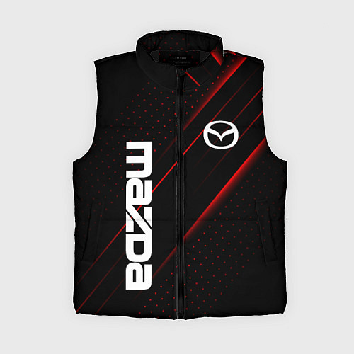 Женский жилет Mazda Мазда / 3D-Черный – фото 1